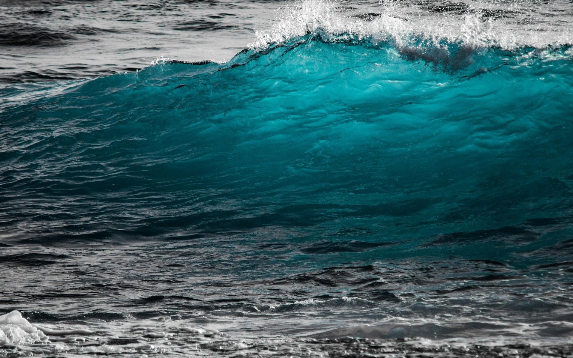 波涛汹涌的海浪图片桌面壁纸